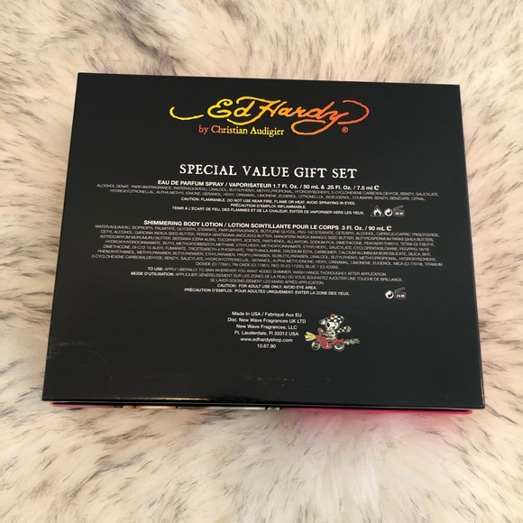 Ed Hardy empty box - Picture 2 of 7